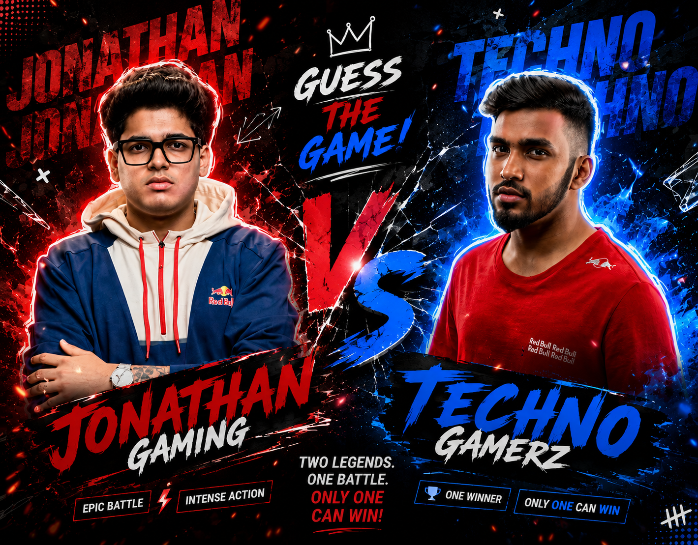 Jonathan vs Techno Gamerz — Esports Face-Off